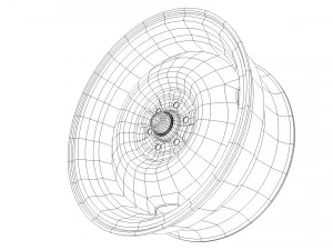 обод автомобиля 3D Модель