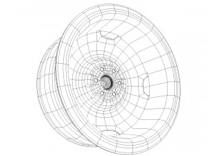 обод автомобиля 3D Модель