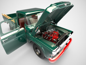 ford-f-100 Modelo 3D