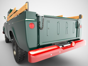 ford-f-100 Modelo 3D