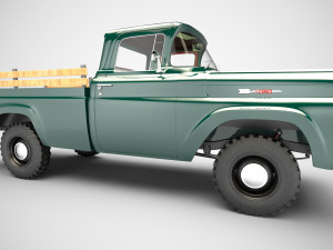 ford-f-100 Modelo 3D