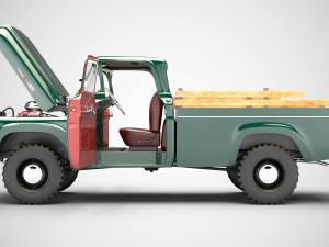 ford-f-100 Modelo 3D