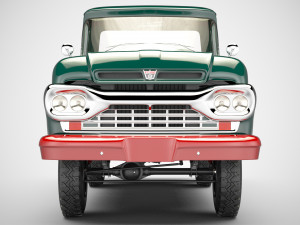 ford-f-100 Modelo 3D