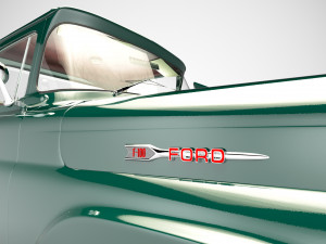 ford-f-100 Modelo 3D