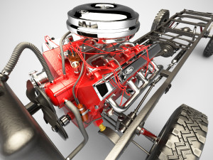 ford-f-100 Modelo 3D