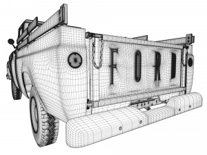 ford-f-100 Modelo 3D