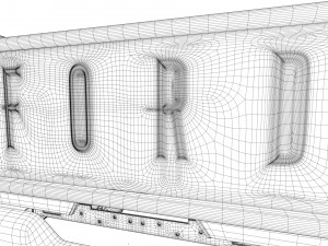 ford-f-100 Modelo 3D