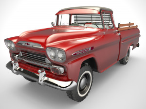 chevrolet apache 4x4 3D Model