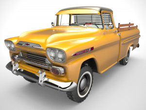 chevrolet apache 4x4 3D Model