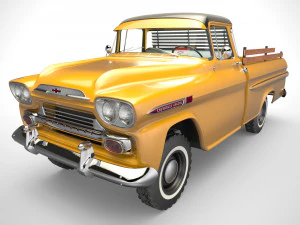 chevrolet apache 4x4 3D Model
