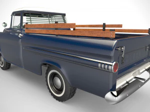 chevrolet apache 4x4 3D Model