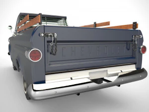 chevrolet apache 4x4 3D Model