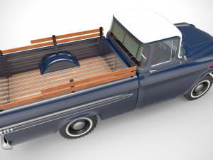 chevrolet apache 4x4 3D Model