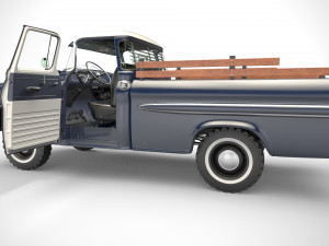 chevrolet apache 4x4 3D Model