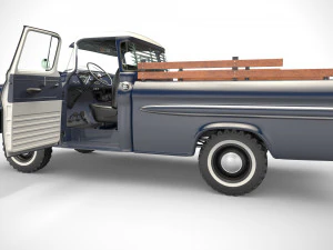 chevrolet apache 4x4 3D Model