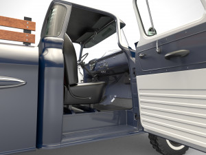 chevrolet apache 4x4 3D Model