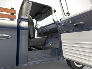 chevrolet apache 4x4 3D Model