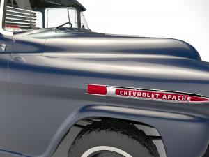 chevrolet apache 4x4 3D Model