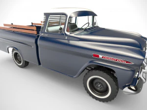 chevrolet apache 4x4 3D Model