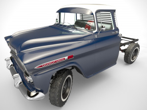 chevrolet apache 4x4 3D Model