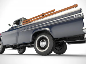 chevrolet apache 4x4 3D Model