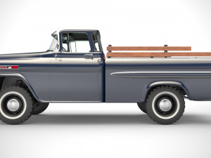 chevrolet apache 4x4 3D Model