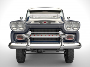 chevrolet apache 4x4 3D Model