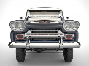 chevrolet apache 4x4 3D Model