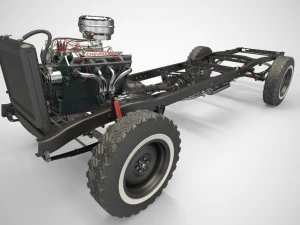 chevrolet apache 4x4 3D Model