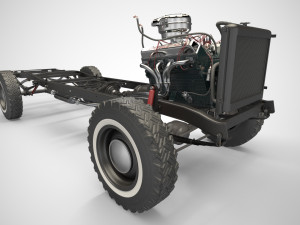 chevrolet apache 4x4 3D Model