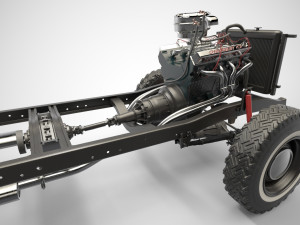 chevrolet apache 4x4 3D Model
