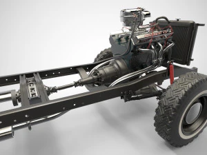 chevrolet apache 4x4 3D Model