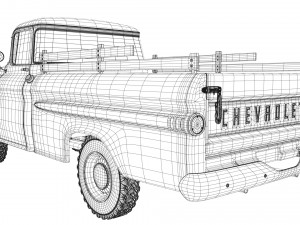 chevrolet apache 4x4 3D Model