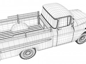 chevrolet apache 4x4 3D Model