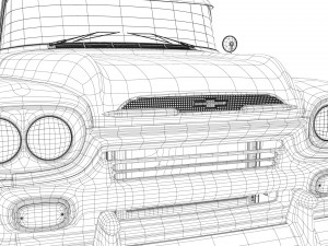 chevrolet apache 4x4 3D Model