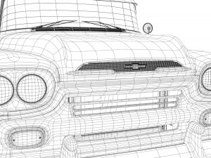 chevrolet apache 4x4 3D Model