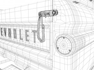 chevrolet apache 4x4 3D Model