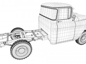 chevrolet apache 4x4 3D Model