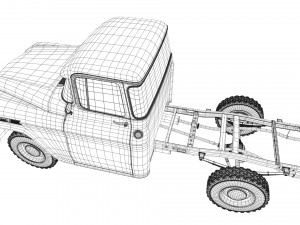 chevrolet apache 4x4 3D Model