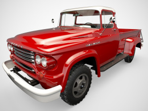 dodge power wagon 4x4 3D Model