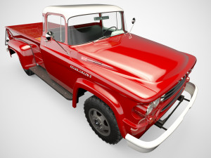 dodge power wagon 4x4 3D Модель