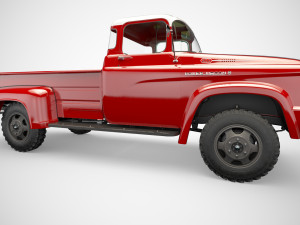 dodge power wagon 4x4 3D Модель