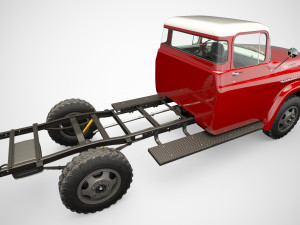 dodge power wagon 4x4 3D Модель