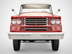 dodge power wagon 4x4 3D Модель