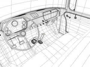 esquivar carro&ccedil;a 4x4 Modelo 3D