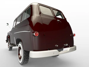 dodge town wagon 4x4 3D Model