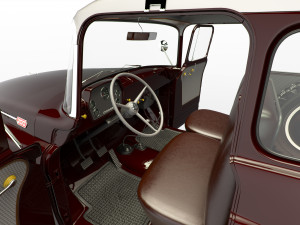 dodge town wagon 4x4 Modello 3D