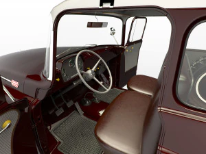 dodge town wagon 4x4 3D Model