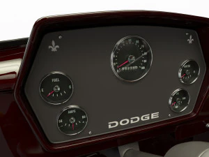 dodge town wagon 4x4 3D Model