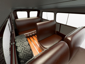 dodge town wagon 4x4 Modello 3D